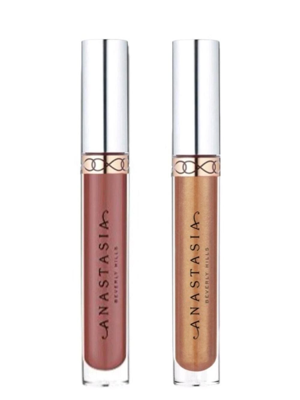 Anastasia Beverly Hills Hi Shine Lip Gloss Duo KRISTEN & GILDED Brand New In Box - Picture 7 of 9